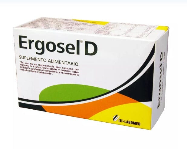 Ergosel D x 60 Cápsulas de gelatina Blandas.