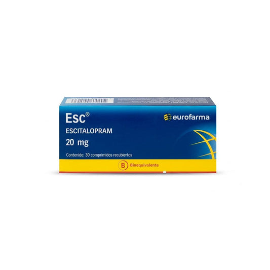 Esc 20mg X comprimidos recubiertos "Ley Cenabast" EUROFARMA 