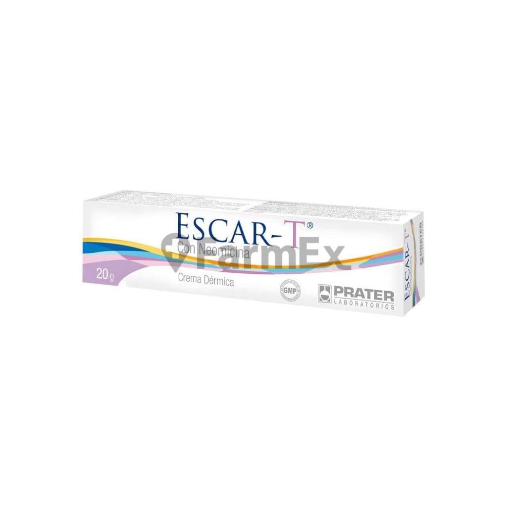 Escar-T Crema Dérmica 1% x 20 g Farmex-MiaHealth-Persistente 