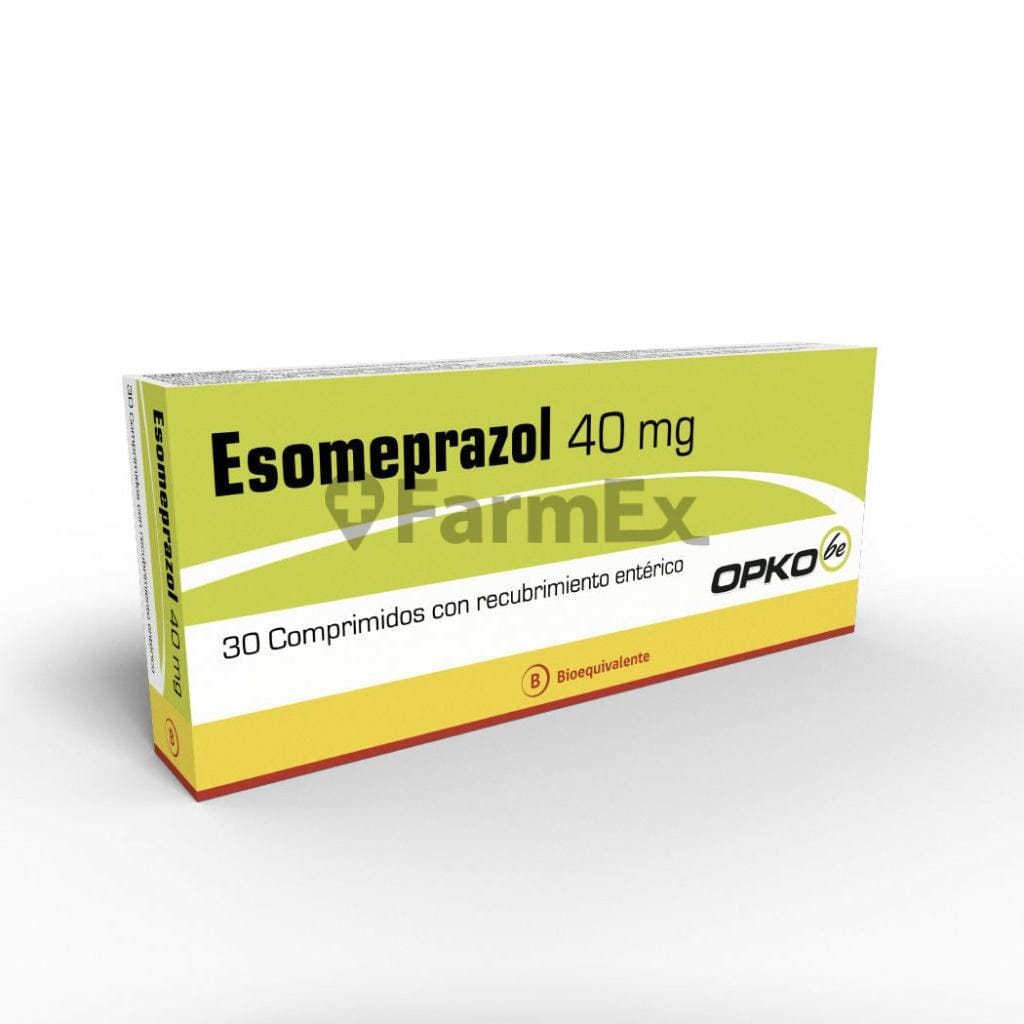 Esomeprazol 40 mg x 30 comprimidos Farmex-BanMedica-Persistente 