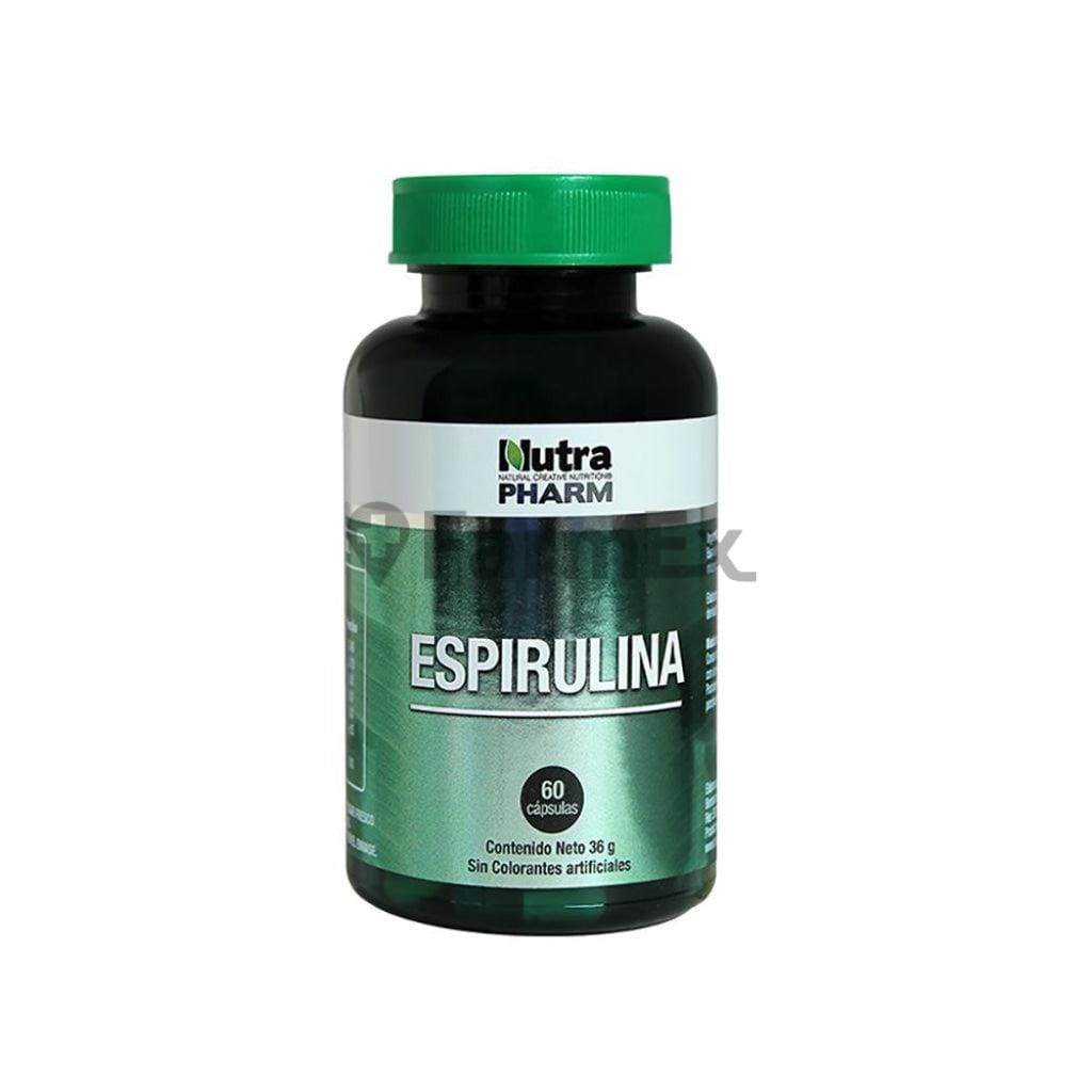 Espirulina x 60 Cápsulas Farmex-MiaHealth-Persistente 