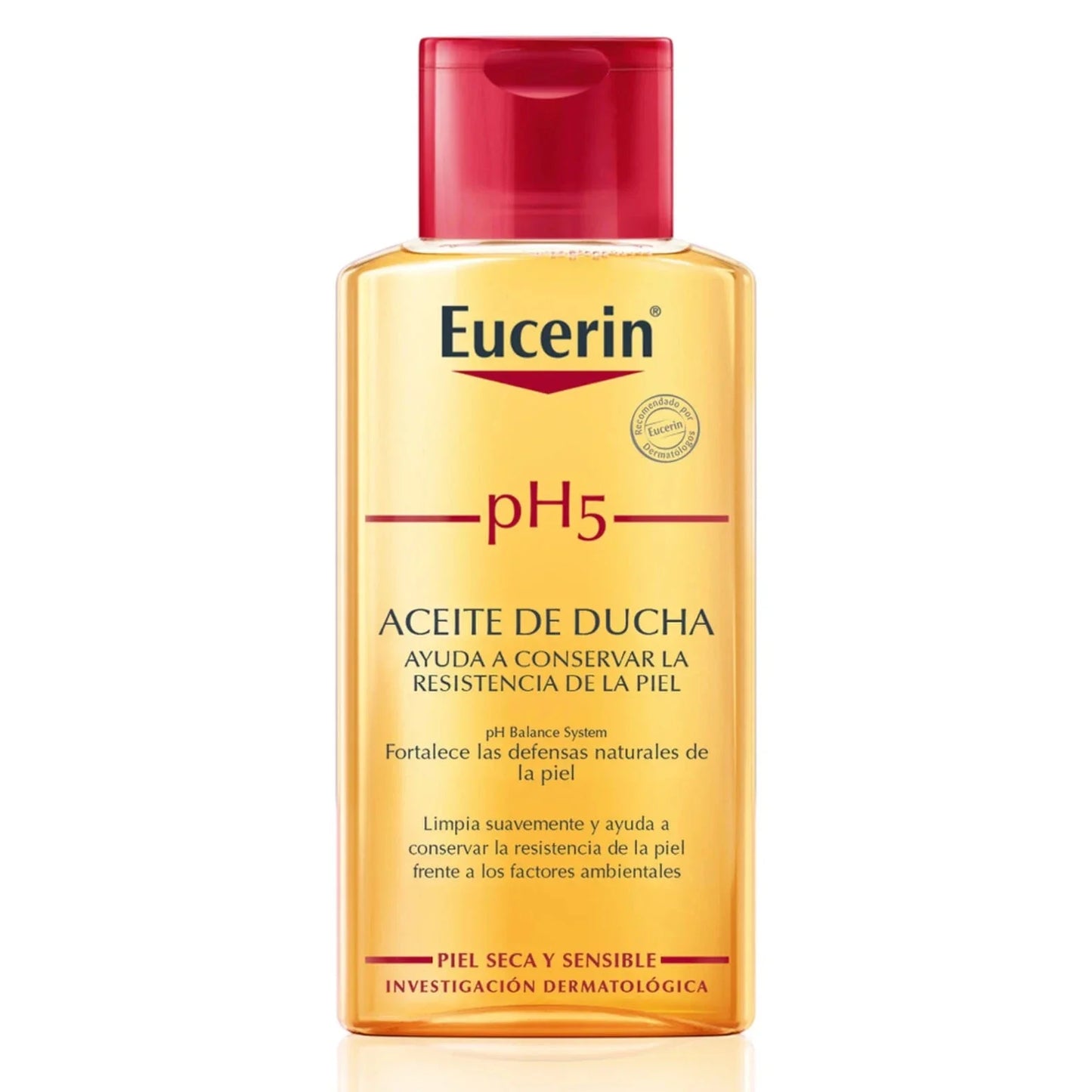 Eucerin Aceite de Ducha Ph5 Piel Seca y Sensible 200 mL.