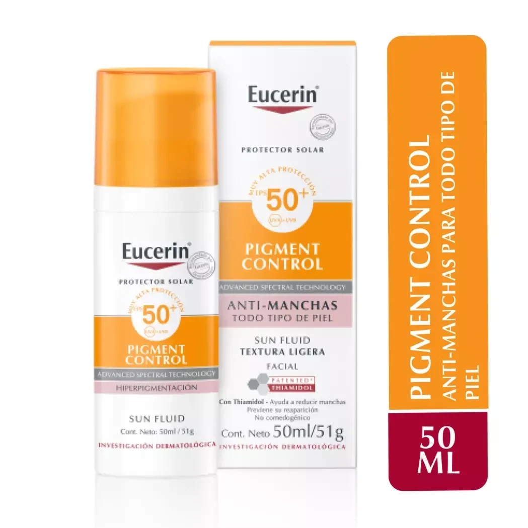 Eucerin Bloqueador  Pigment Control Sun fluid 50 mL.