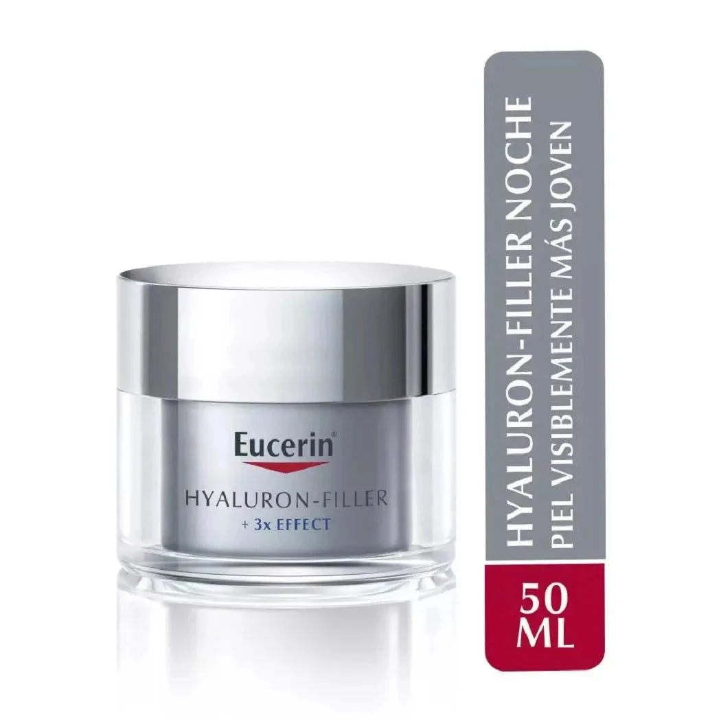Eucerin Crema Facial Antiarrugas Hyaluron-Filler Noche 50ml Farmex-Pluxee-Persistente 
