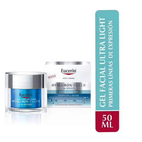 Eucerin Crema Hyaluron Filler Ultra Light Gel 50mL