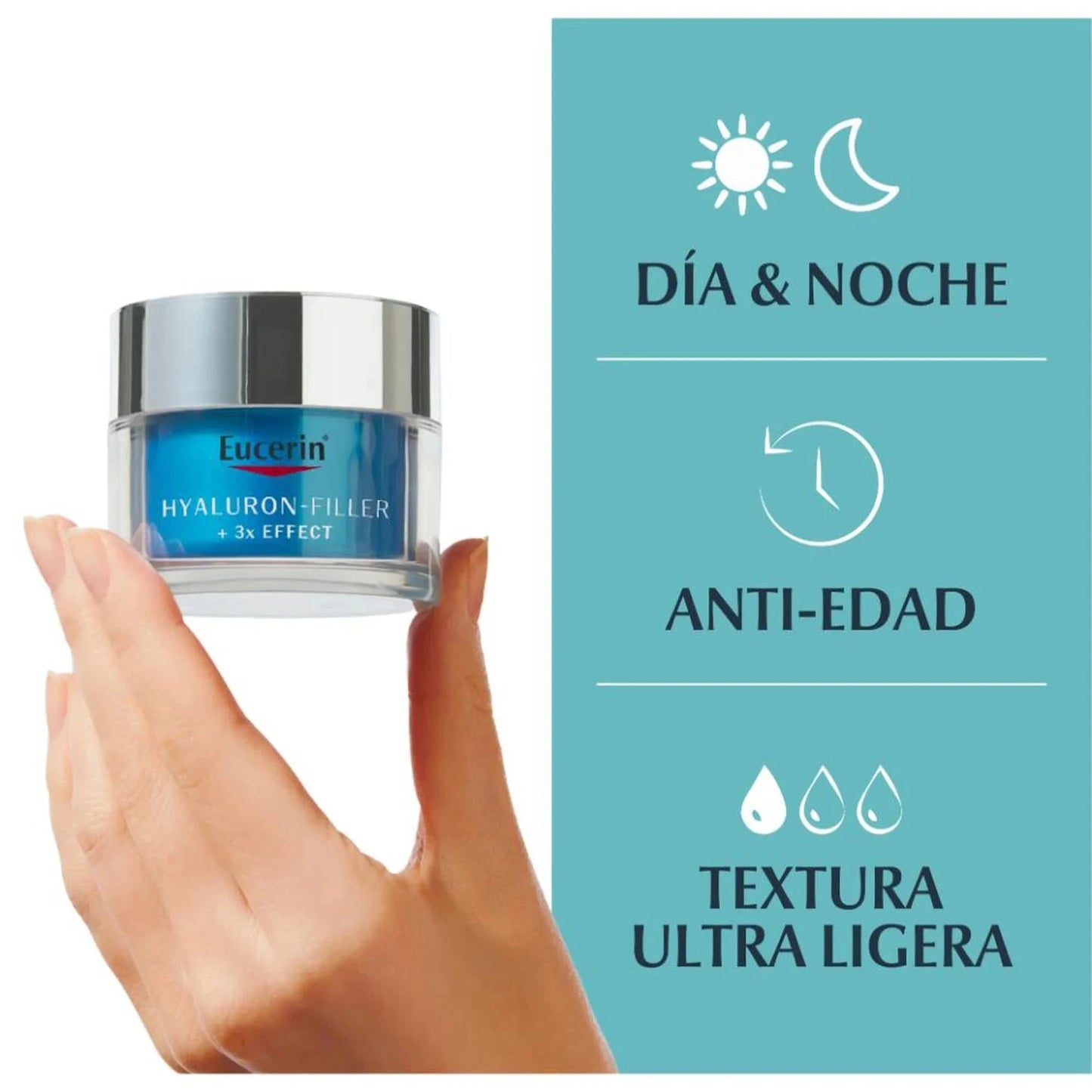 Eucerin Crema Hyaluron Filler Ultra Light Gel 50mL BEIERSDORF 