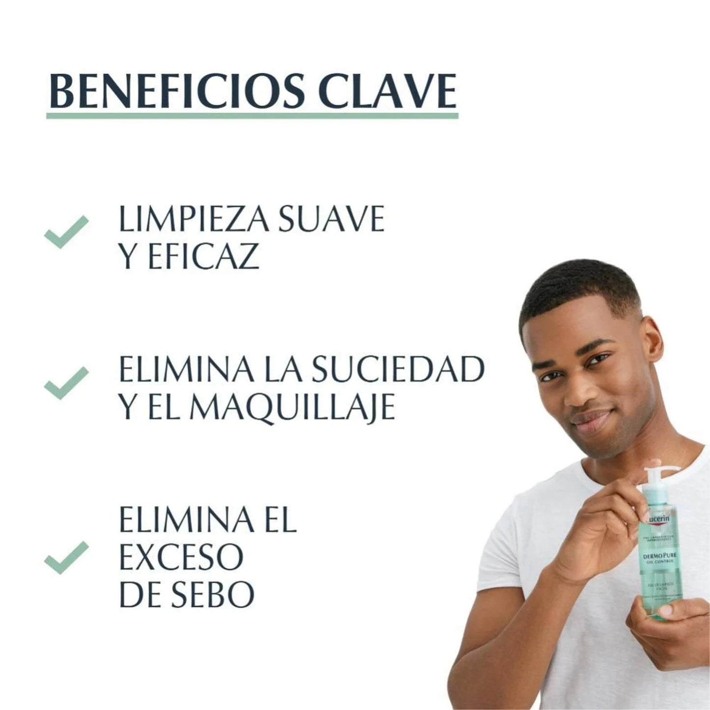 Eucerin Gel Limpiador Facial Dermopure 200 mL BEIERSDORF 