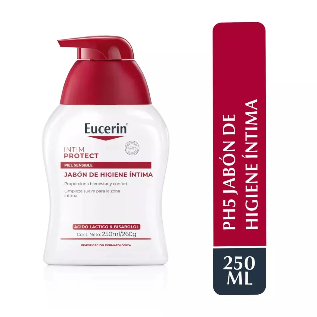 Eucerin Intim Protect "Jabón Higiene Intima" Piel Sensible x 250 ml.