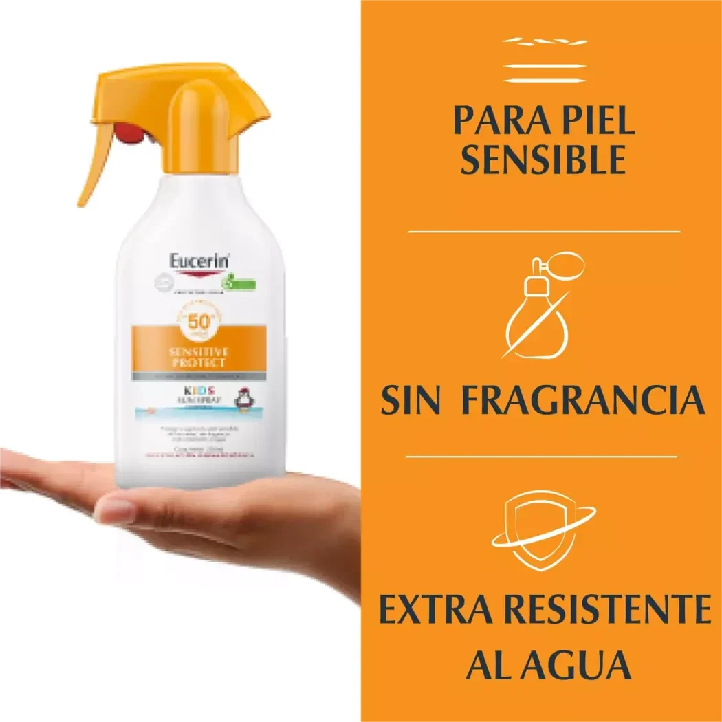 Eucerin Kids fps 50 "sun spray corporal" x 250 ml Farmex-Pluxee-Persistente 