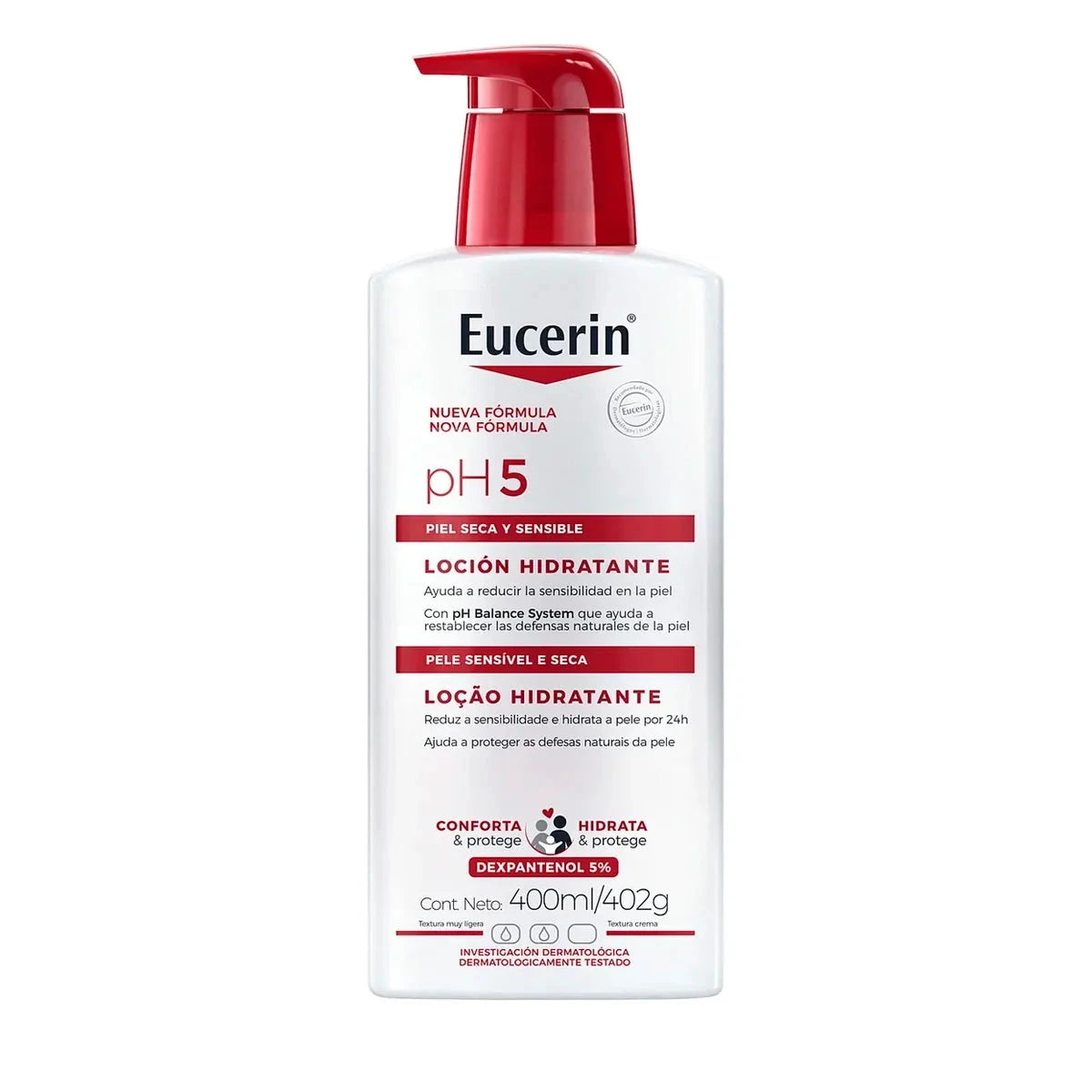Eucerin pH 5 loción hidratante piel seca y sensible 400 mL BEIERSDORF 