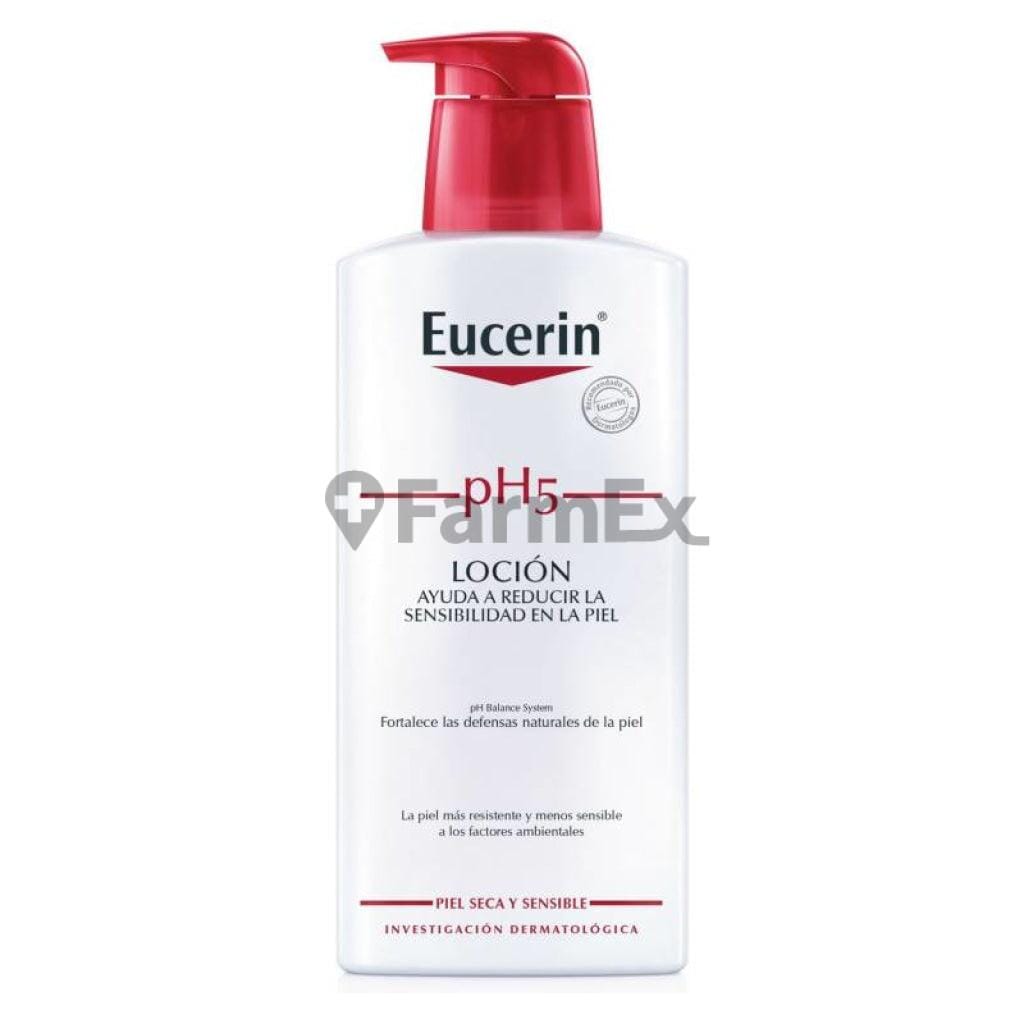 Eucerin pH 5 piel seca y sensible x 400 mL Farmex-VidaTres-Persistente 