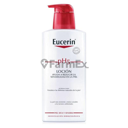 Eucerin pH 5 piel seca y sensible x 400 mL Farmex-VidaTres-Persistente 