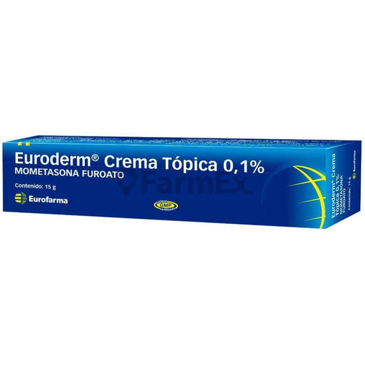 Euroderm crema 0,1 % x 15 g Farmex-BanMedica-Persistente 