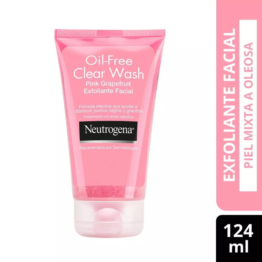 Exfoliante Facial Neutrogena Pink Grapefruit 124ml johnson y johnson 