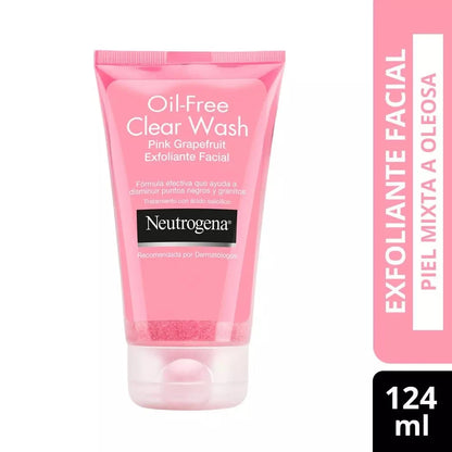 Exfoliante Facial Neutrogena Pink Grapefruit 124ml johnson y johnson 