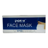 Face Mask Mascarillas desechables x 50 unidades