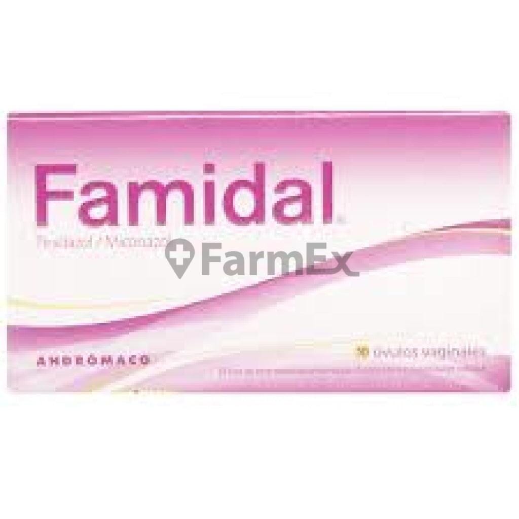 Famidal x 10 óvulos Farmex-BanMedica-Persistente 