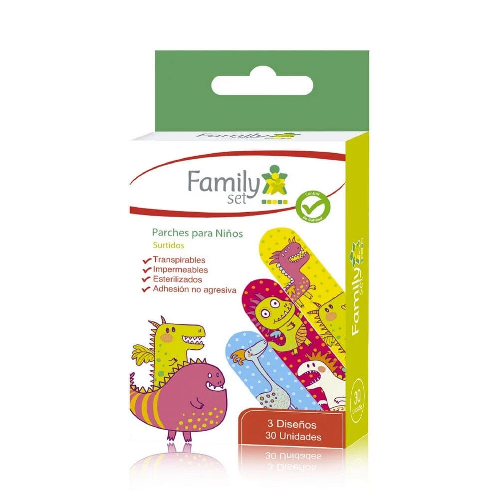 Family Set Parches Neon "Niños" x 30 unidades Family Set 