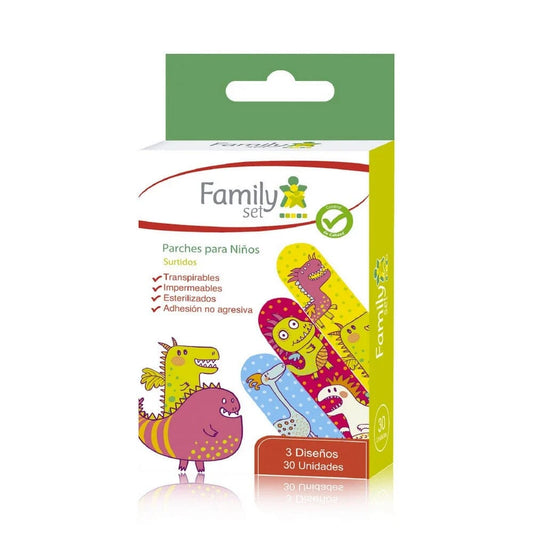 Family Set Parches Neon "Niños" x 30 unidades Family Set 