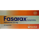 Fasarax 20 mg x 20 comprimidos.