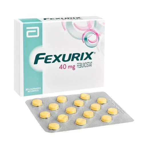 Fexurix 40 mg x 30 Comprimidos Recubiertos Farmex-MiaHealth-Persistente 