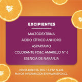 Fibra Natural Metamucil Soluble Sabor Naranja 174 g