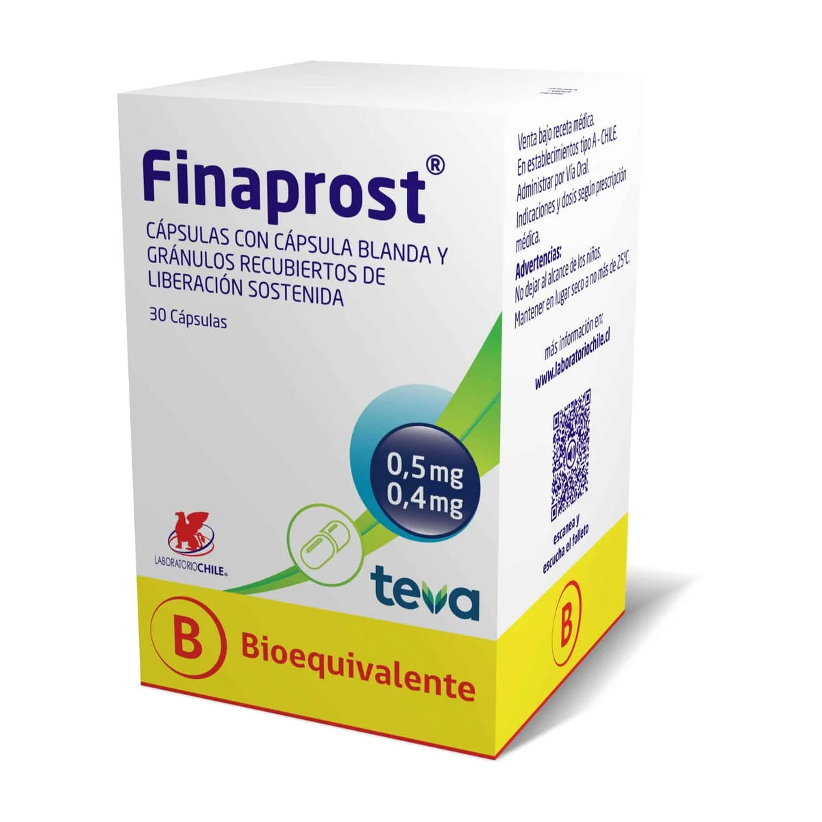 Finaprost 0,5/0,4 mg x 30 Capsulas