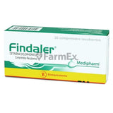 Findaler 10 mg x 30 comprimidos.