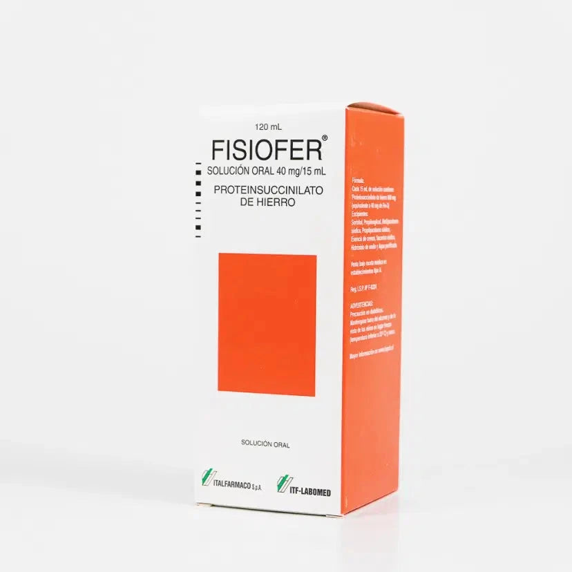 Fisiofer Solución Oral 40mg/15mL X 120 mL ITF LABOMED 