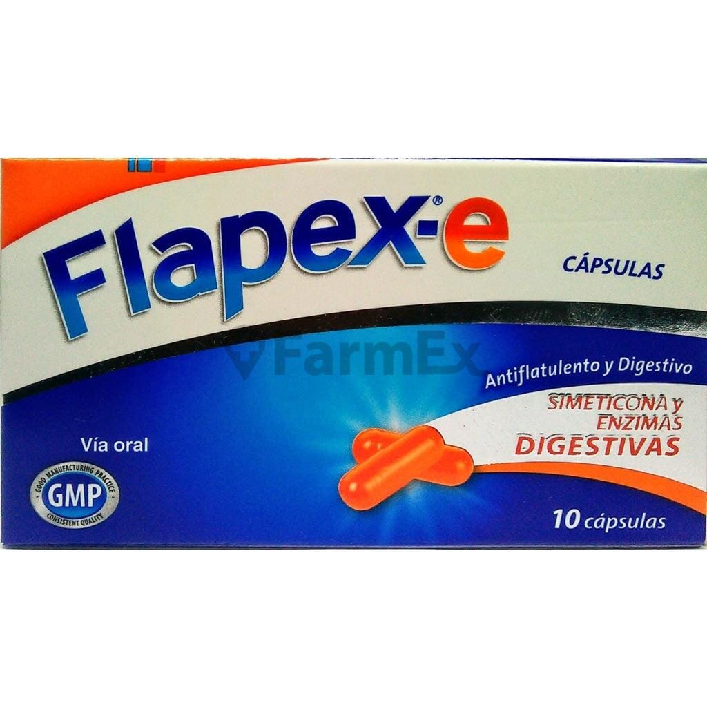 Flapex E x 10 cápsulas Farmex-Consorcio-Persistente 