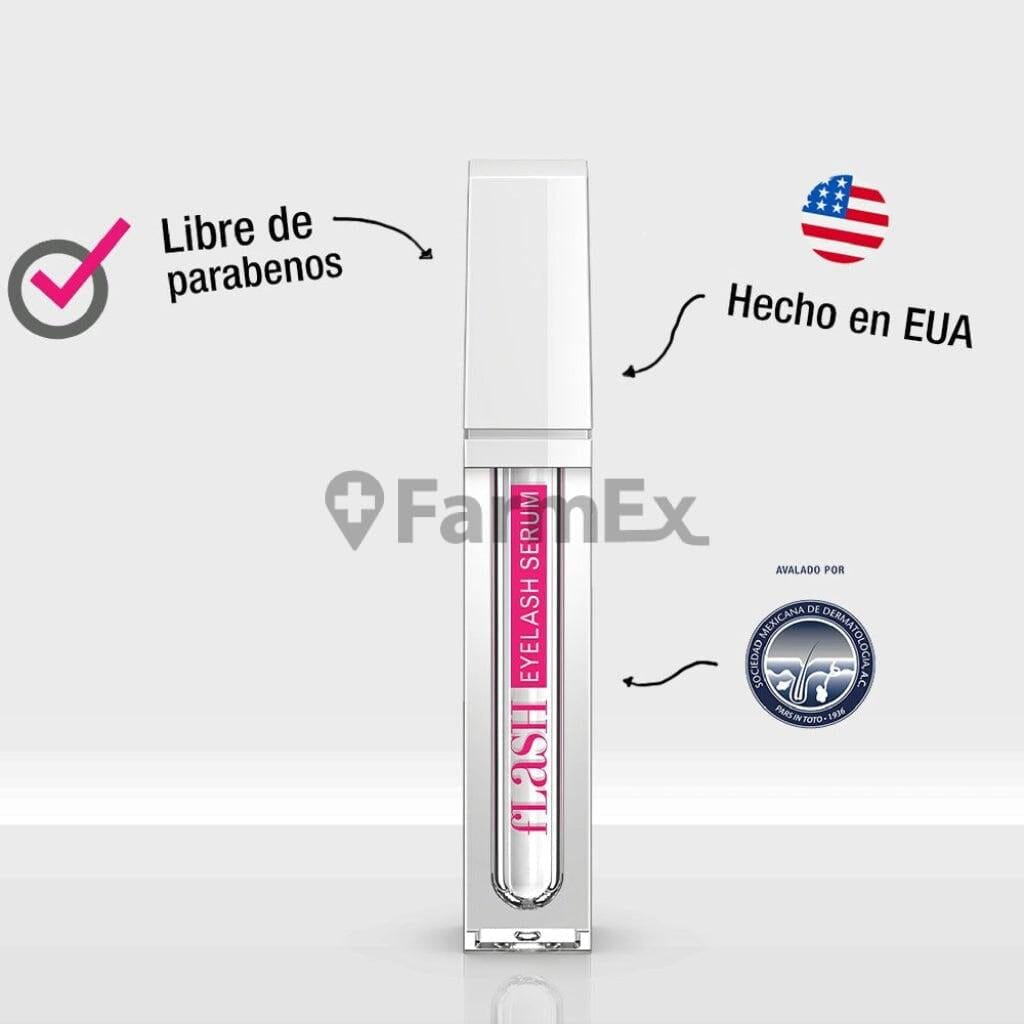 Flash Eyelash Serum "Suero para pestañas" x 2 mL Farmex-Pluxee-Persistente 