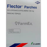 Flector 180 mg x 2 parches tópicos + 1 malla elástica tubular