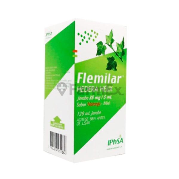 Flemilar Jarabe 35 mg / 5 mL x 120 mL.