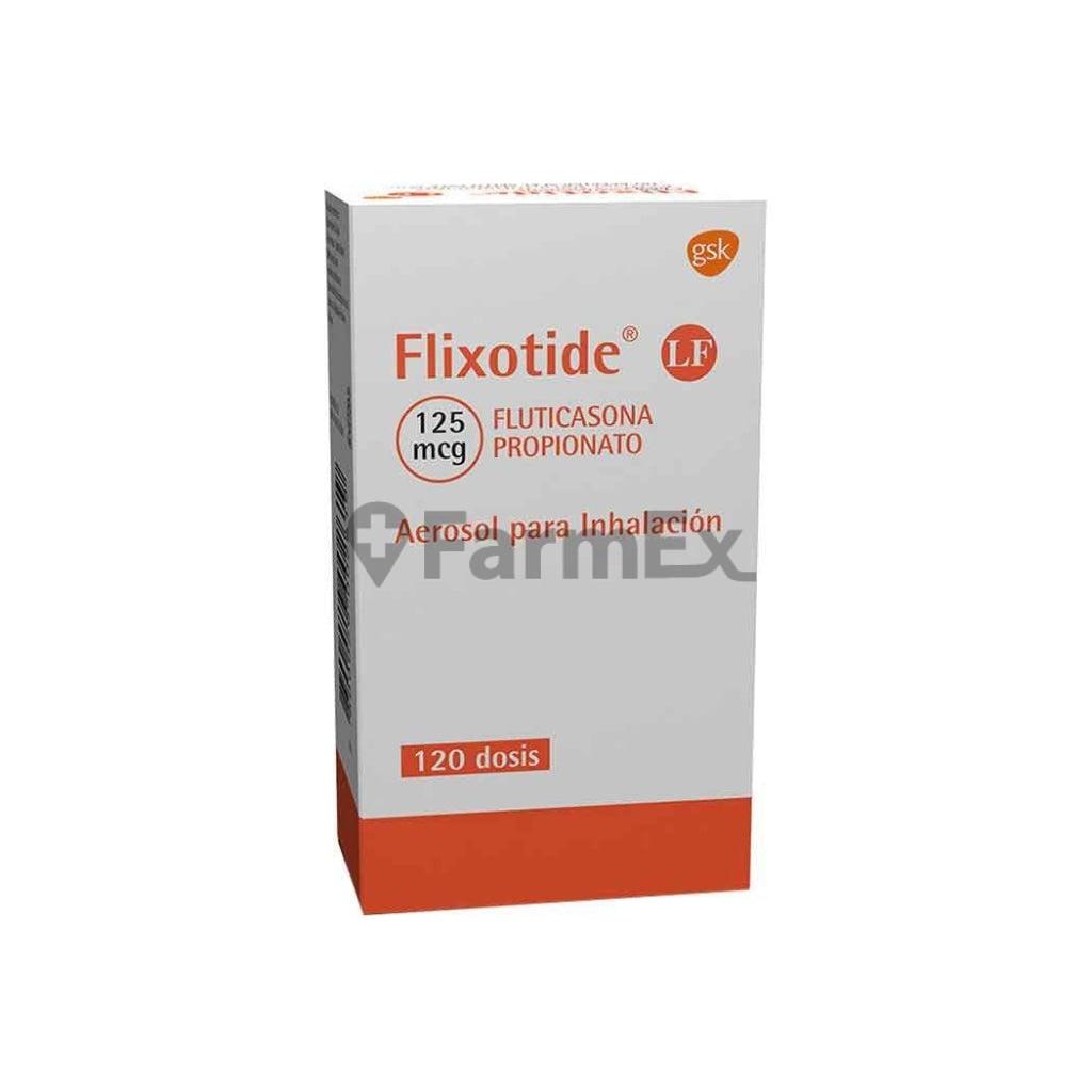 Flixotide LF 125 mcg Aerosol para Inhalación X 120 dosis.