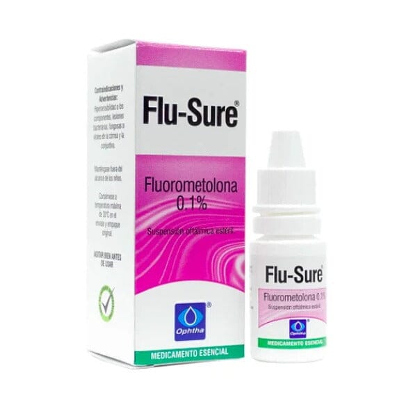 Flu-Sure 0,1% suspensión oftálmica x 5 mL.