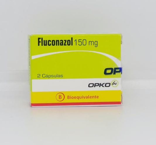 Fluconazol 150 mg x 2 cápsulas OPKO 