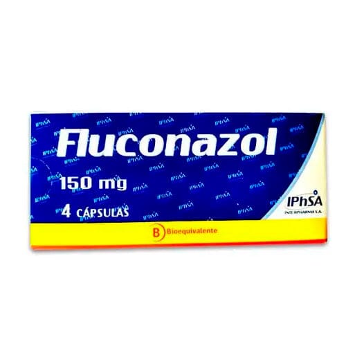 Fluconazol 150 mg x 4 cápsulas Farmex-BanMedica-Persistente 