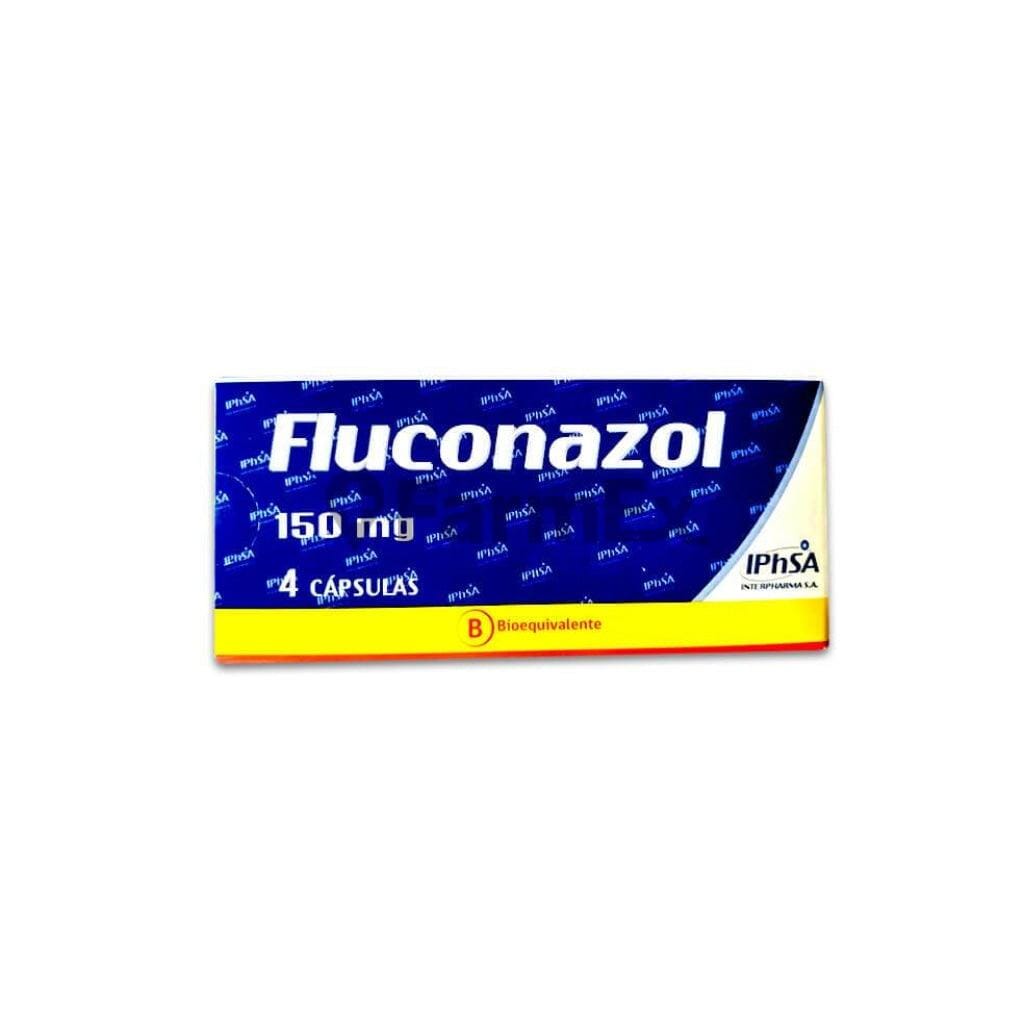 Fluconazol 150 mg x 4 cápsulas Farmex-Consorcio-Persistente 