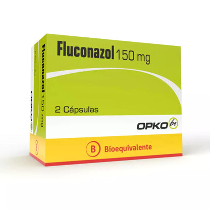 Fluconazol 150 mg x 4 cápsulas "Ley Cenabast" OPKO 