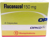 Fluconazol 150 mg x 4 cápsulas "Ley Cenabast"