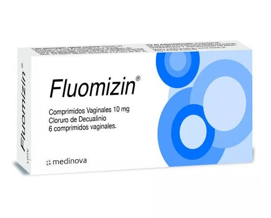 Fluomizin 10 mg x 6 comprimidos vaginales Medinova 