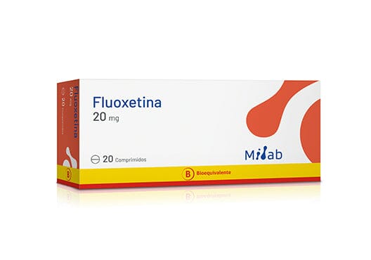 Fluoxetina 20 mg x 20 comprimidos.