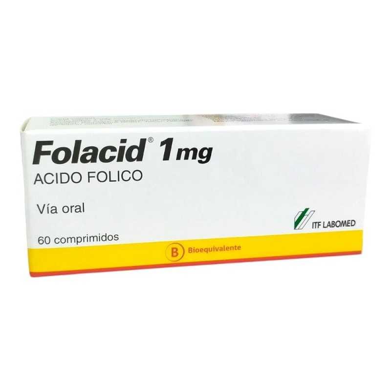 Folacid 5 mg x 60 comprimidos "Ley Cenabast" ITF-LABOMED 