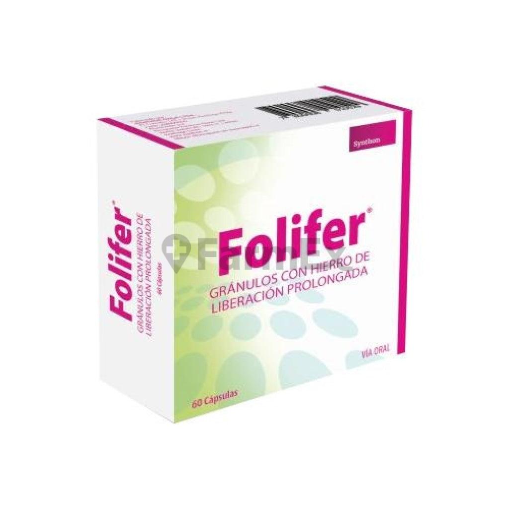 Folifer x 60 cápsulas.