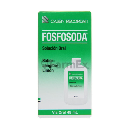 Fosfosoda Solución Oral (Jengibre Limón) x 45 mL Farmex-MiaHealth-Persistente 