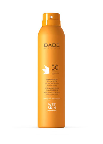 Fotoprotector SPF 50 Transparente Wet Skin 200 ml