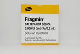 Fragmin 5.000 UI (anti-Xa/0,2 mL) solución inyectable x 1 Jeringa de 0,2 mL