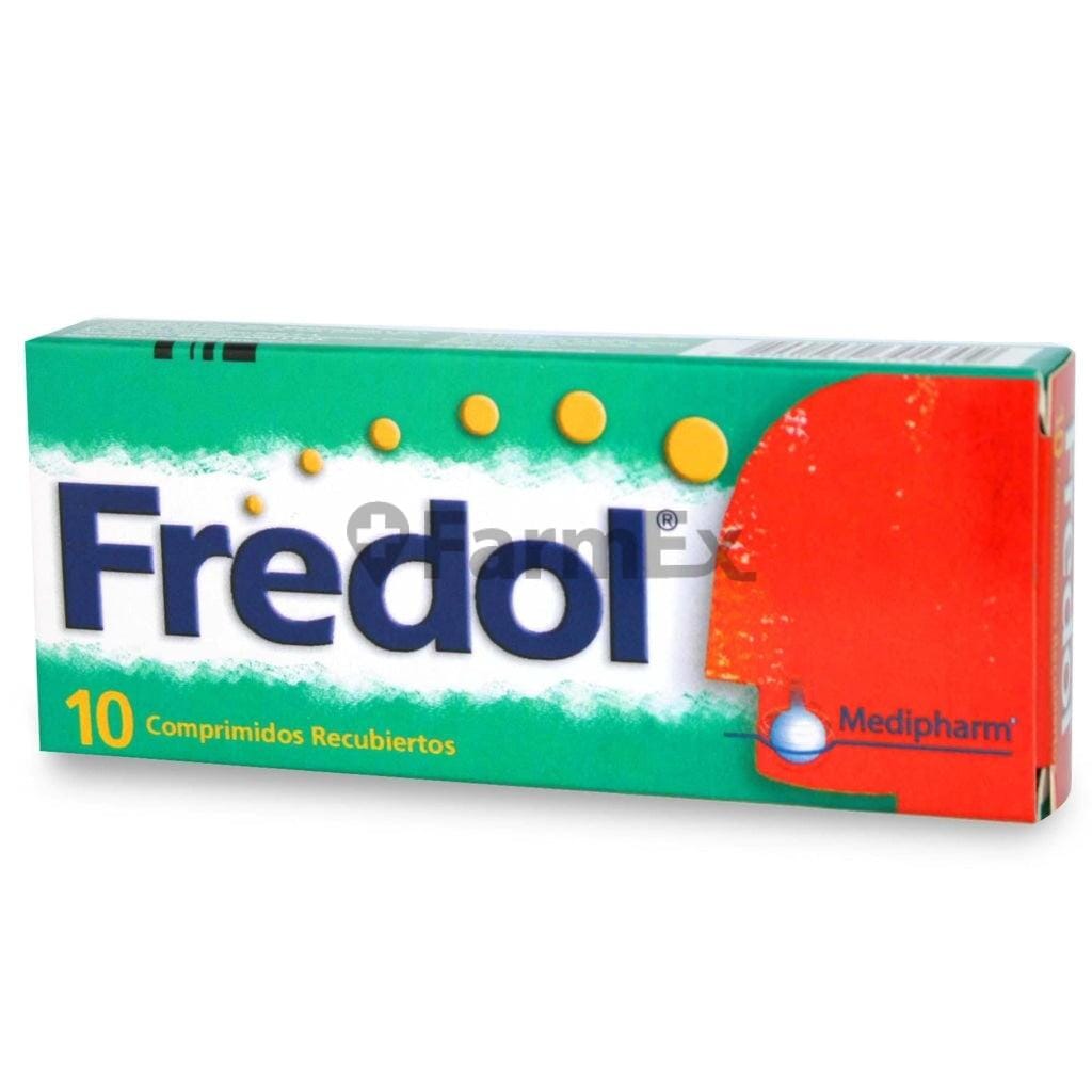 Fredol x 10 comprimidos Farmex-Consorcio-Persistente 