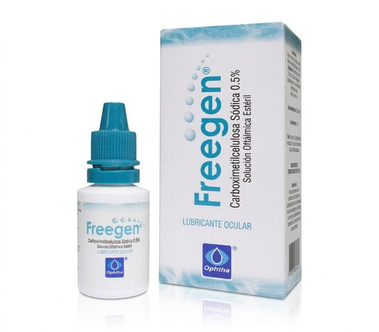 Freegen 0,5% solución oftálmica x 15 mL Farmex-MiaHealth-Persistente 