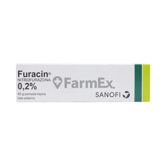 Furacin Pomada Tópica 0,2 % x 40 g Farmex-VidaTres-Persistente 